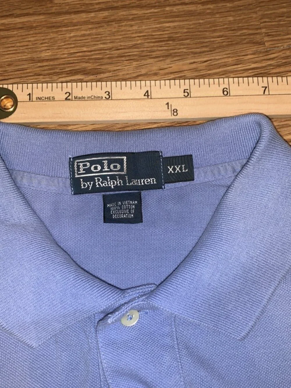 Ralph Lauren Polo XXL Blue Orange Horse Shirt Sleeve Shirt Men’s